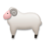 Emoji 🐏 Montone su LG G4.