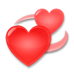 💞 Emoji Corações Girando na LG G4.