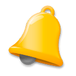 🕭 Emoji Timbre de campana en LG G4.