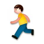 Emoji 🏃 Persona Che Corre su LG G4.