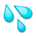Emoji 💦 Gocce Di Sudore su LG G4.