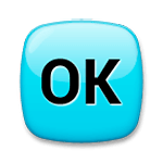 Émoji 🆗 Bouton OK sur LG G4.