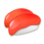 Emoji 🍣 Sushi su LG G4.