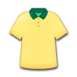 Emoji 👕 T-shirt su LG G4.