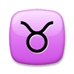 Emoji ♉ Segno Zodiacale Del Toro su LG G4.