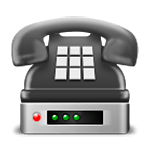 🖀 Emoji Telefone com modem na LG G4.