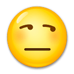 😒 Emoji Rosto Aborrecido na LG G4.