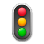 Emoji 🚦 Semaforo Verticale su LG G4.