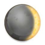 Émoji 🌒 Lune Croissante sur LG G4.