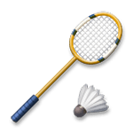 🏸 Emoji Badminton LG G5.