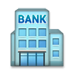 🏦 Emoji Banco en LG G5.