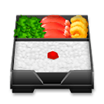 🍱 Emoji Caja De Bento en LG G5.