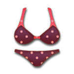 Émoji 👙 Bikini sur LG G5.