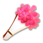 Émoji 🎕 Bouquet de fleurs sur LG G5.
