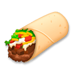 Emoji 🌯 Burrito su LG G5.