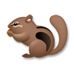 Émoji 🐿️ écureuil sur LG G5.