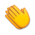 👏 Emoji Mãos Aplaudindo na LG G5.