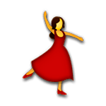 Emoji 💃 Donna Che Balla su LG G5.
