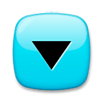 Emoji 🔽 Pulsante A Triangolo Rivolto Verso Il Basso su LG G5.