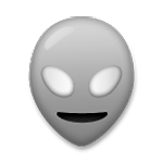 👽 Emoji Alienígena en LG G5.