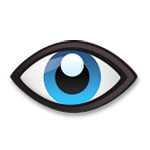 Emoji 👁️ Occhio su LG G5.