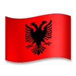 🇦🇱 Emoji Bandeira: Albânia na LG G5.