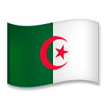 🇩🇿 Emoji Bandeira: Argélia na LG G5.