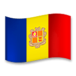 🇦🇩 Emoji Flagge: Andorra LG G5.