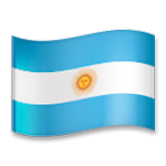 🇦🇷 Emoji Bandeira: Argentina na LG G5.