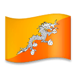 🇧🇹 Emoji Flagge: Bhutan LG G5.