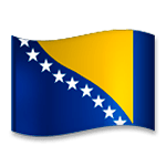 🇧🇦 Emoji Flagge: Bosnien und Herzegowina LG G5.