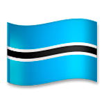 🇧🇼 Emoji Bandeira: Botsuana na LG G5.