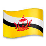 🇧🇳 Emoji Bandera: Brunéi en LG G5.