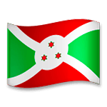 🇧🇮 Emoji Bandera: Burundi en LG G5.