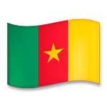 🇨🇲 Emoji Bandera: Camerún en LG G5.