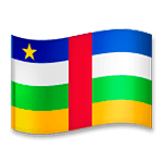 Émoji 🇨🇫 Drapeau : République Centrafricaine sur LG G5.