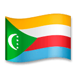🇰🇲 Emoji Bandera: Comoras en LG G5.