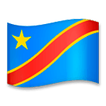🇨🇩 Emoji Bandera: República Democrática Del Congo en LG G5.