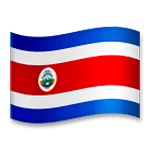 🇨🇷 Emoji Bandeira: Costa Rica na LG G5.