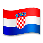 🇭🇷 Emoji Bandera: Croacia en LG G5.