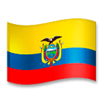 🇪🇨 Emoji Bandeira: Equador na LG G5.