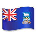 🇫🇰 Emoji Bandeira: Ilhas Malvinas na LG G5.