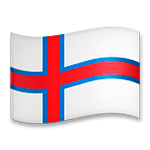🇫🇴 Emoji Bandera: Islas Feroe en LG G5.