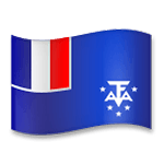 🇹🇫 Emoji Bandera: Territorios Australes Franceses en LG G5.