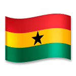 🇬🇭 Emoji Flagge: Ghana LG G5.