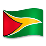 🇬🇾 Emoji Bandera: Guyana en LG G5.