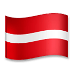 🇱🇻 Emoji Bandera: Letonia en LG G5.