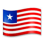 🇱🇷 Emoji Bandeira: Libéria na LG G5.