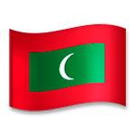 🇲🇻 Emoji Bandeira: Maldivas na LG G5.