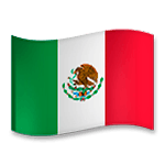 🇲🇽 Emoji Bandeira: México na LG G5.